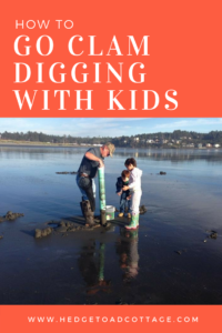 how to go clamming with kids