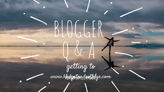 blogger questions and answers for hedgetoadcottage.com