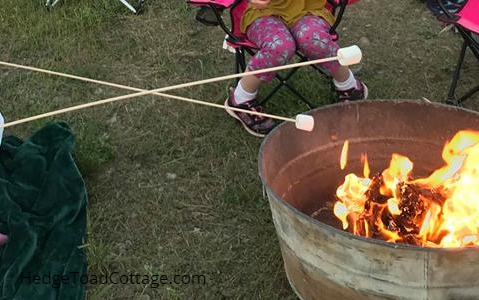 cooking smores lanternfest experience