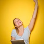 woman cheering to show love amazon prime